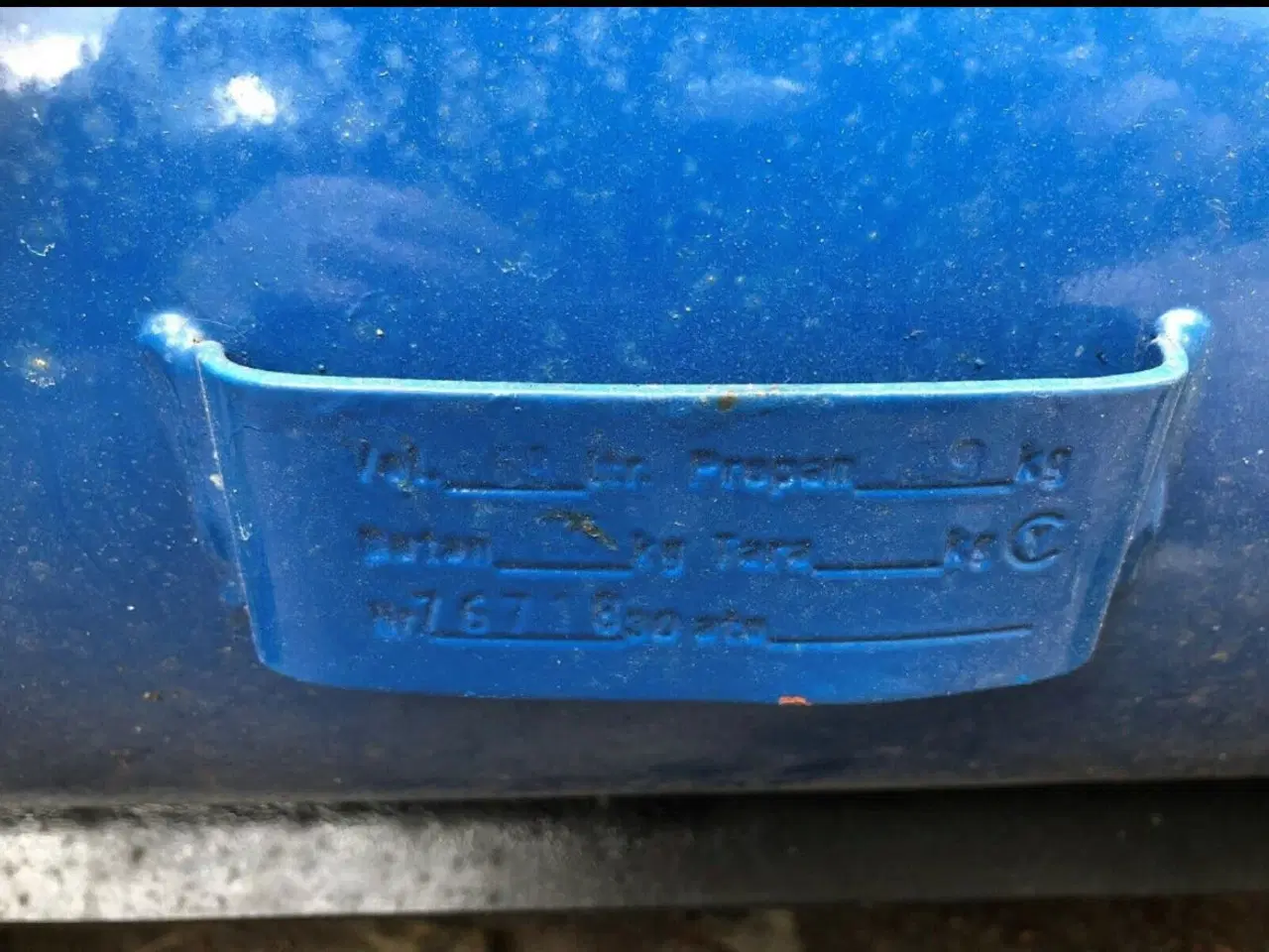 Billede 3 - Svejseudstyr - transport vogn og gas beholder 
