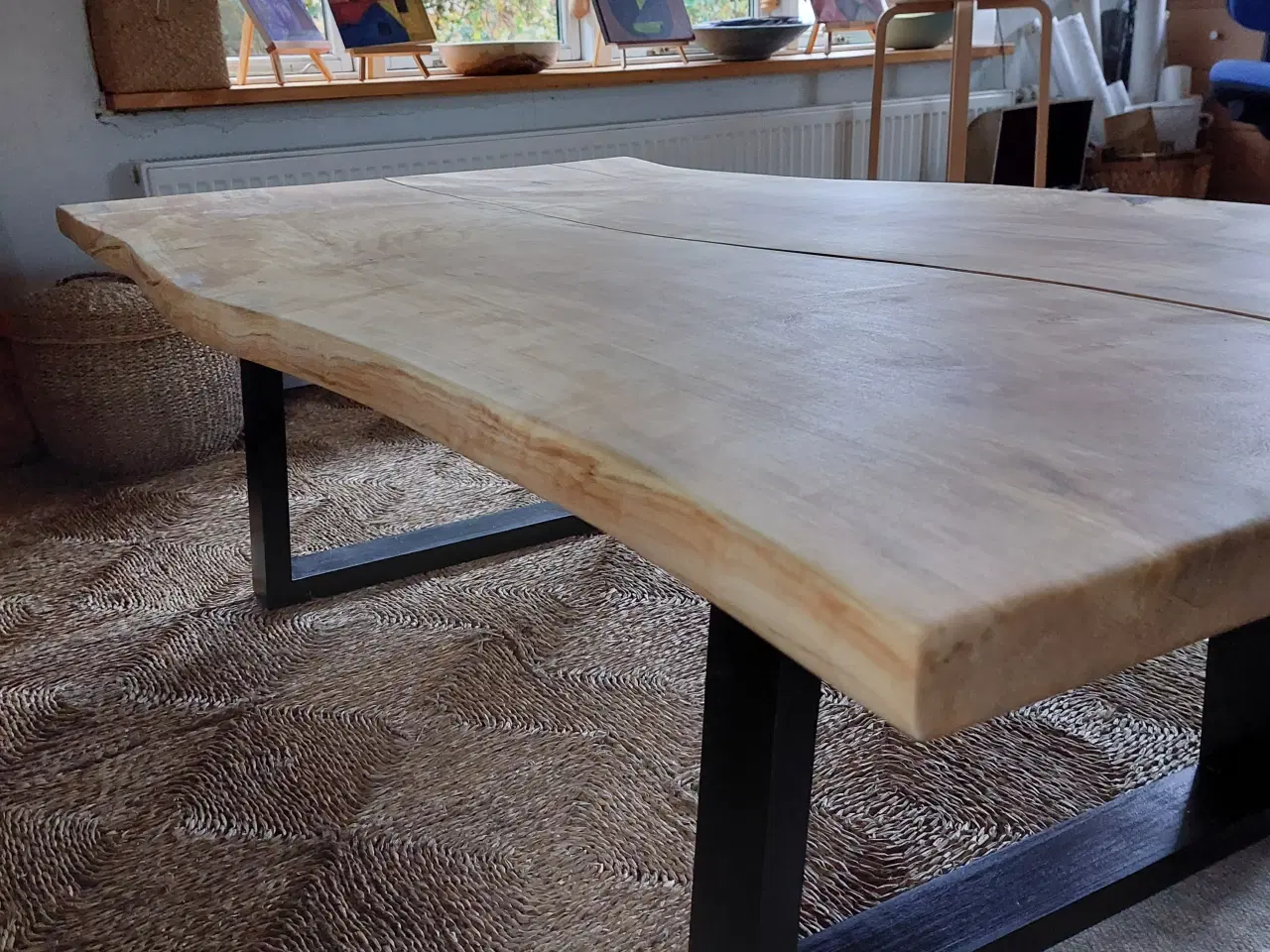 Billede 3 - Plankebord sofabord bord ask
