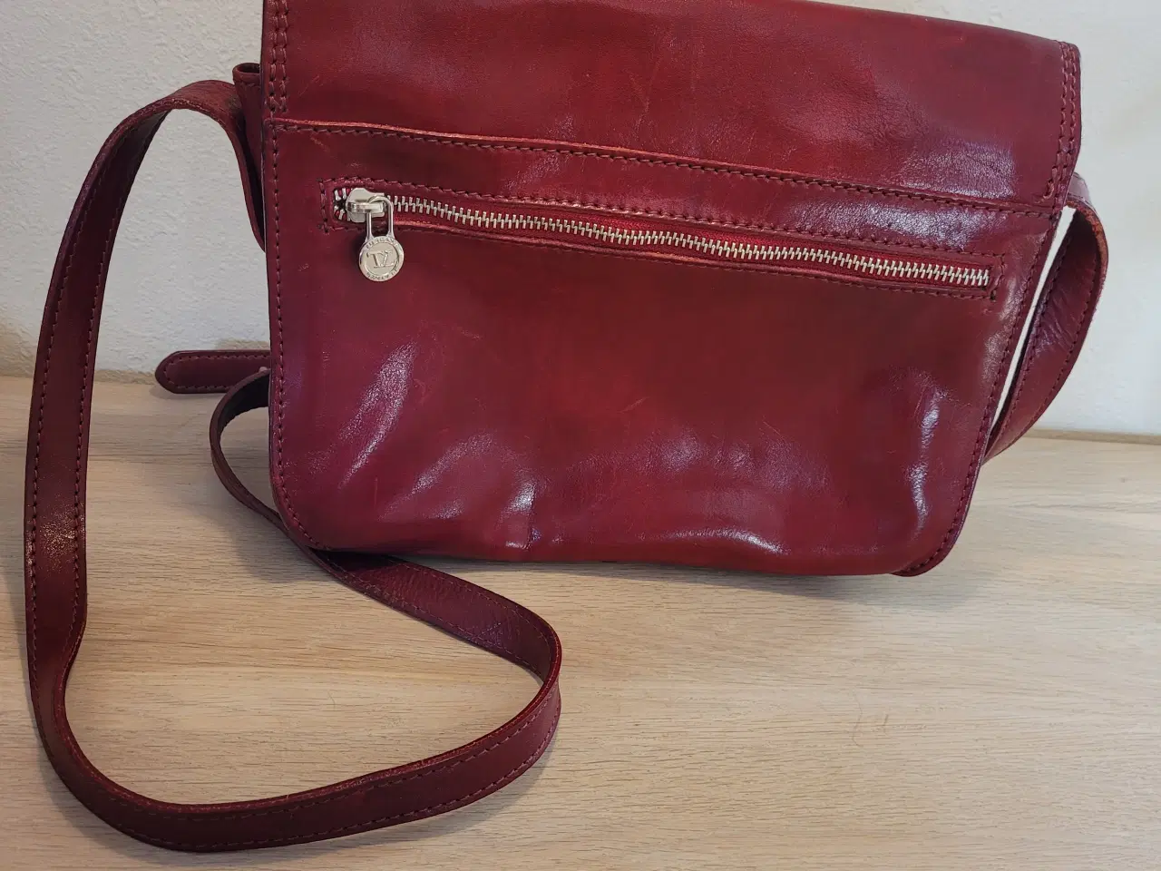 Billede 2 - Læder skulder taske fra Italien