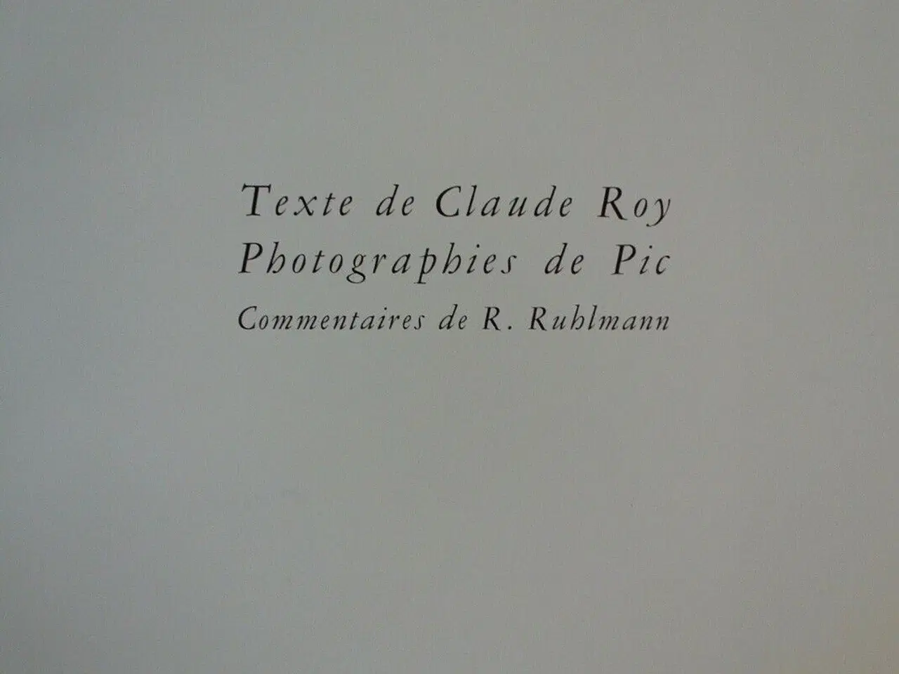 Billede 2 - l'opera de pekin. fransk, af claude roy. foto af p