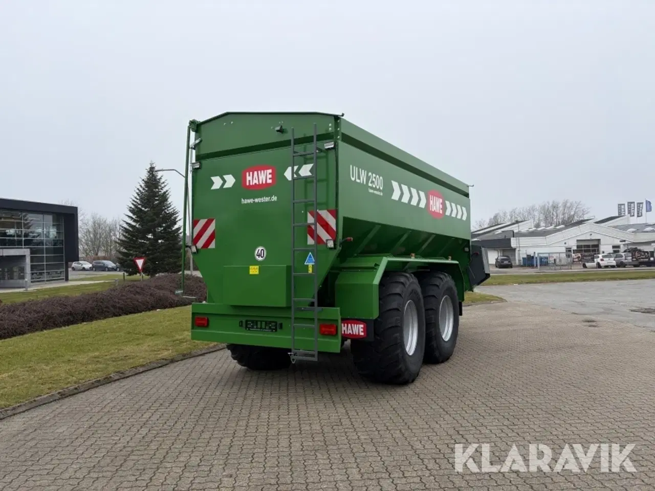 Billede 5 - Sneglevogn Hawe Ulw 2500 28-30m3
