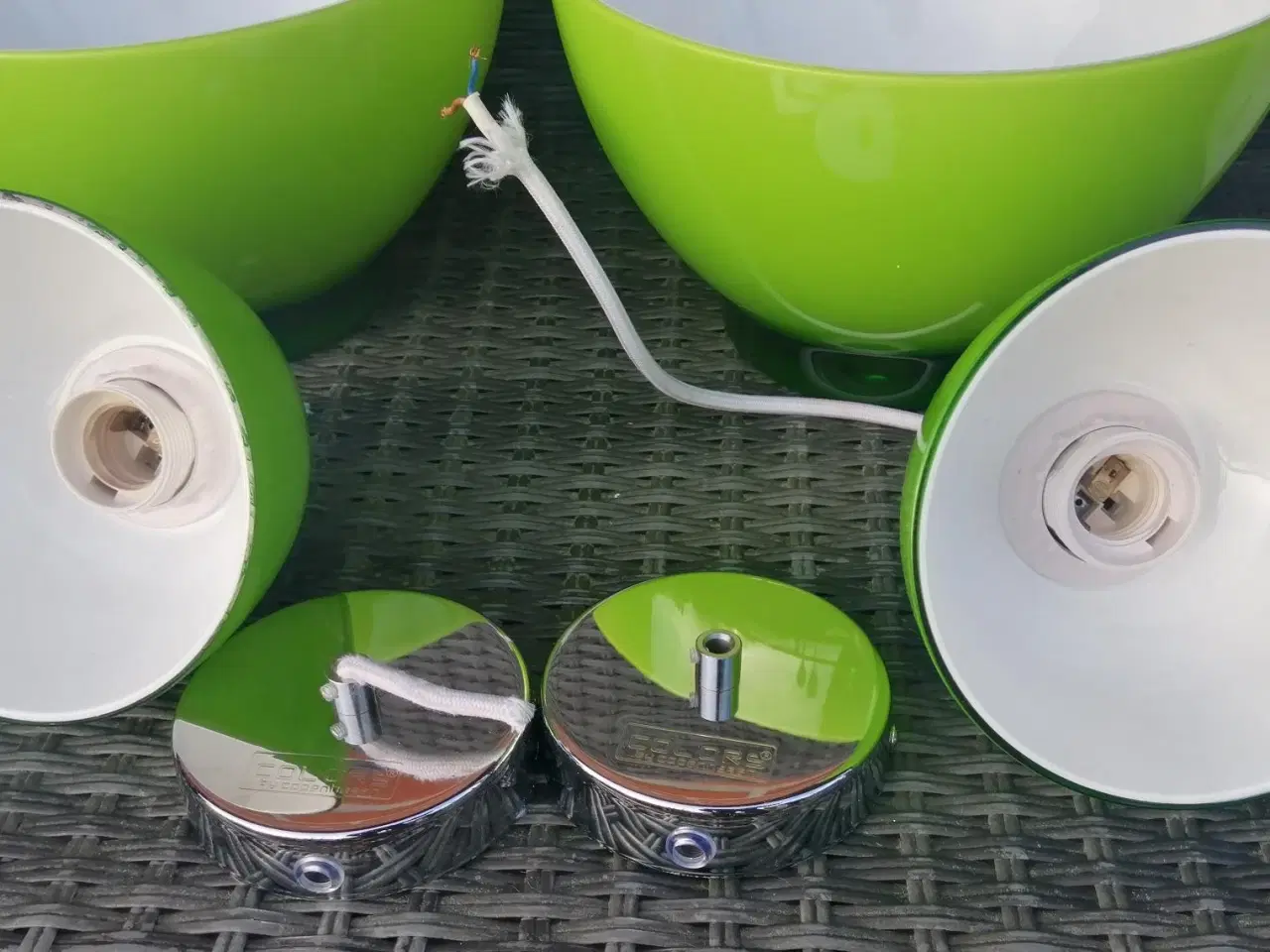 Billede 4 - 4 STK. COLORS OF COPENHAGEN LAMPER, I FLOT STAND