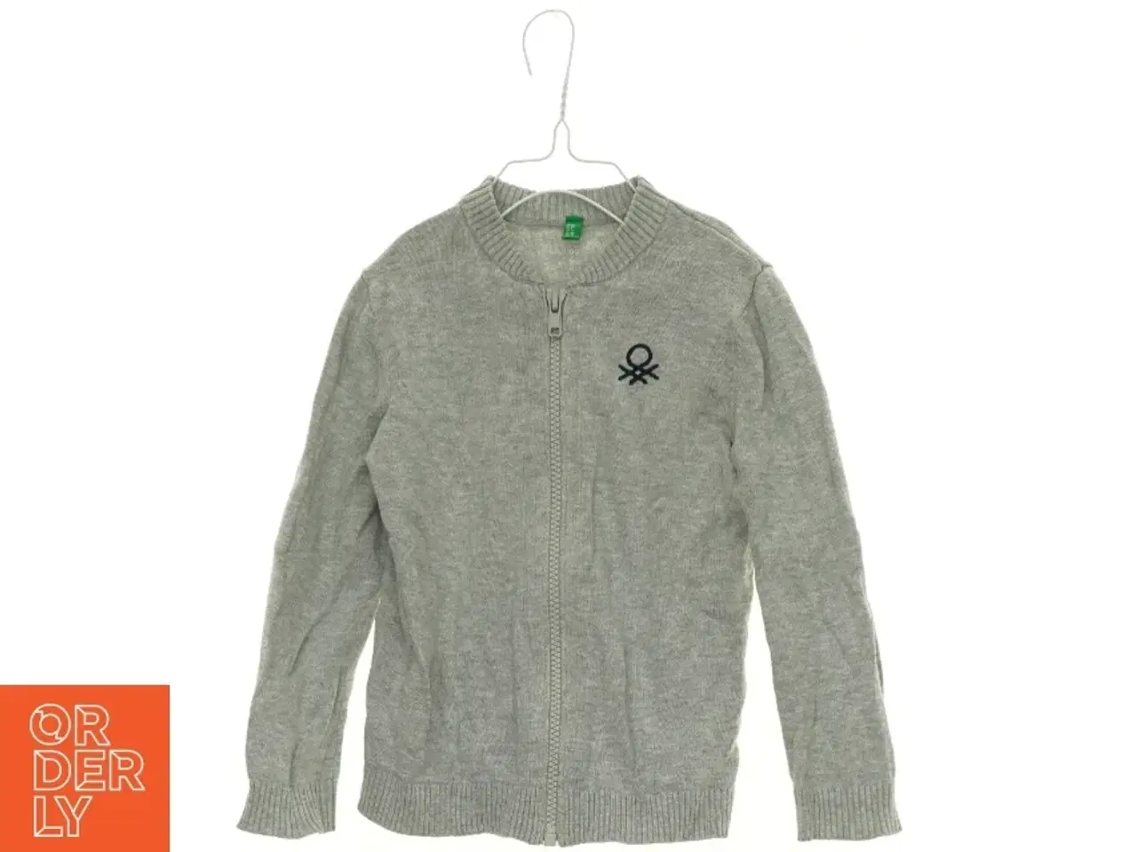 Billede 1 - Cardigan Trøje med Lynlås fra United Colors Of Benetton (str. 98 cm)