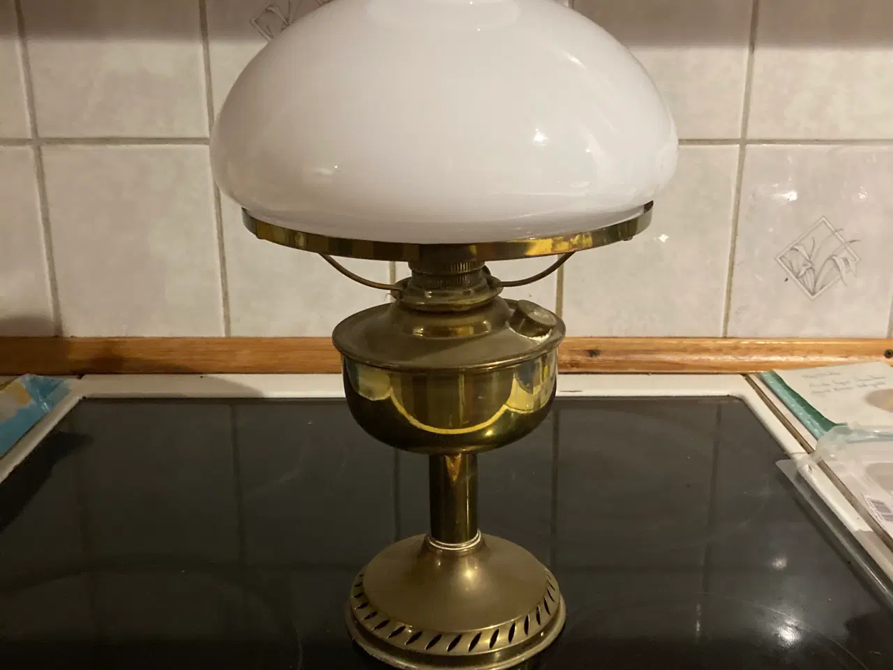 Billede 3 - Antik olielampe