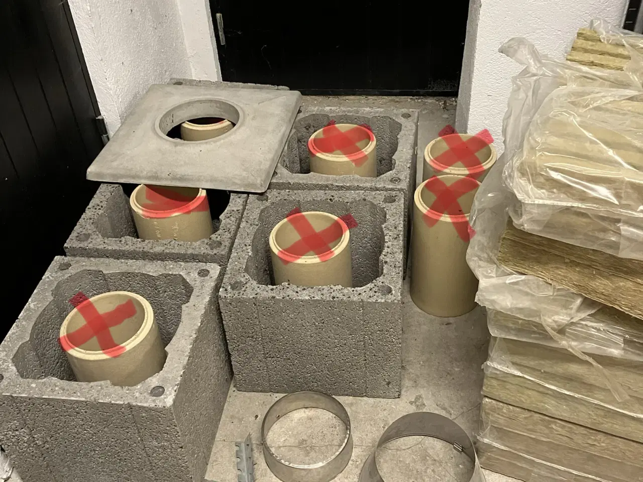 Billede 1 - Elementer til Schiedel Rondo skorsten