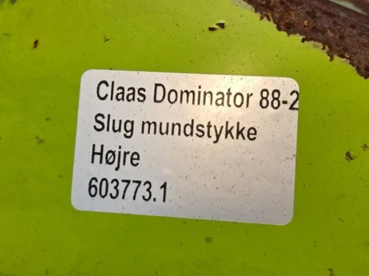 Billede 14 - Claas Dominator 88 Mundstykke R. 603773.1