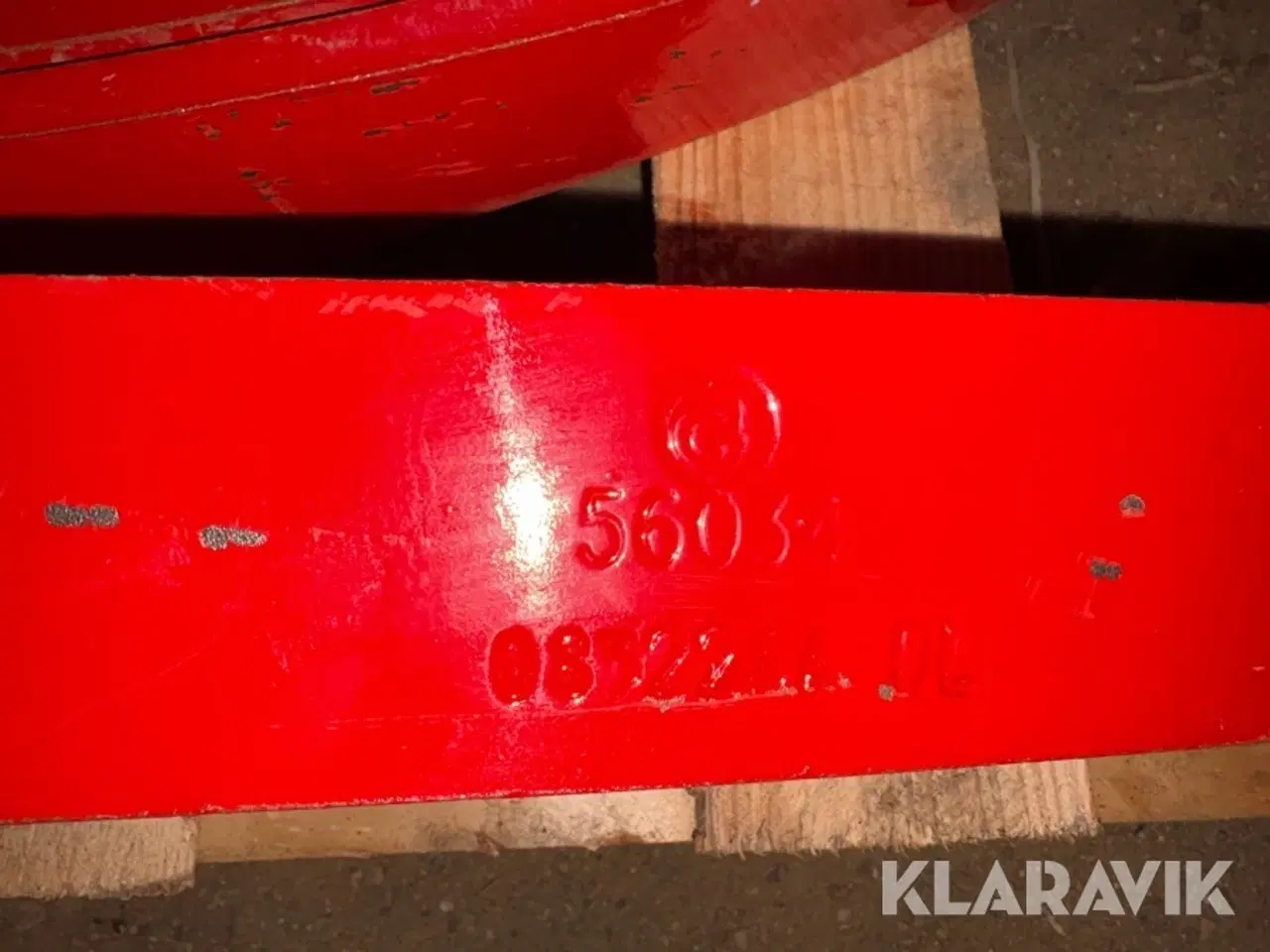 Billede 9 - Reservedele til risteplov Kverneland 12 dele