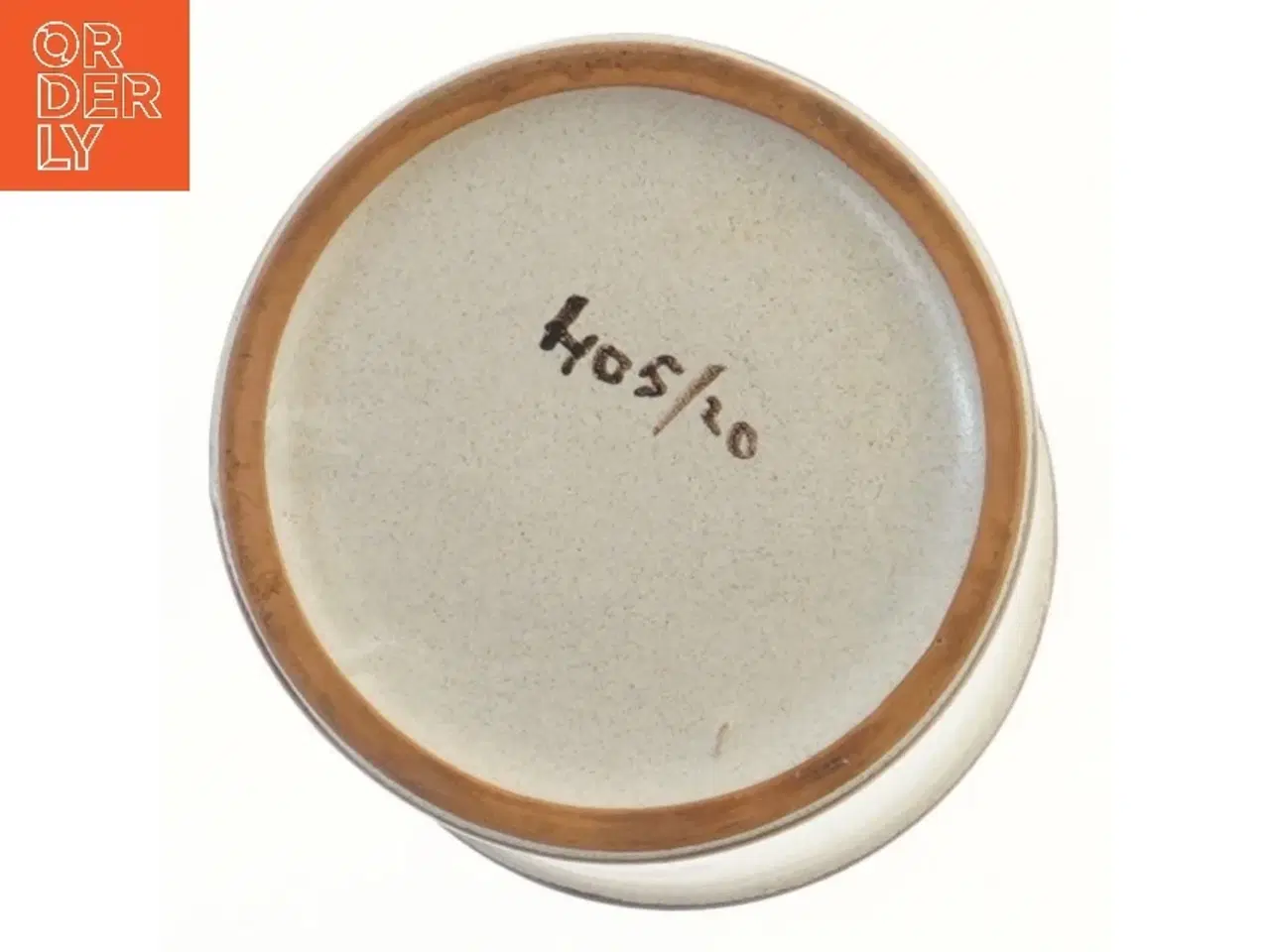 Billede 2 - Keramik krukke med låg (str. Ø 12x16 cm)