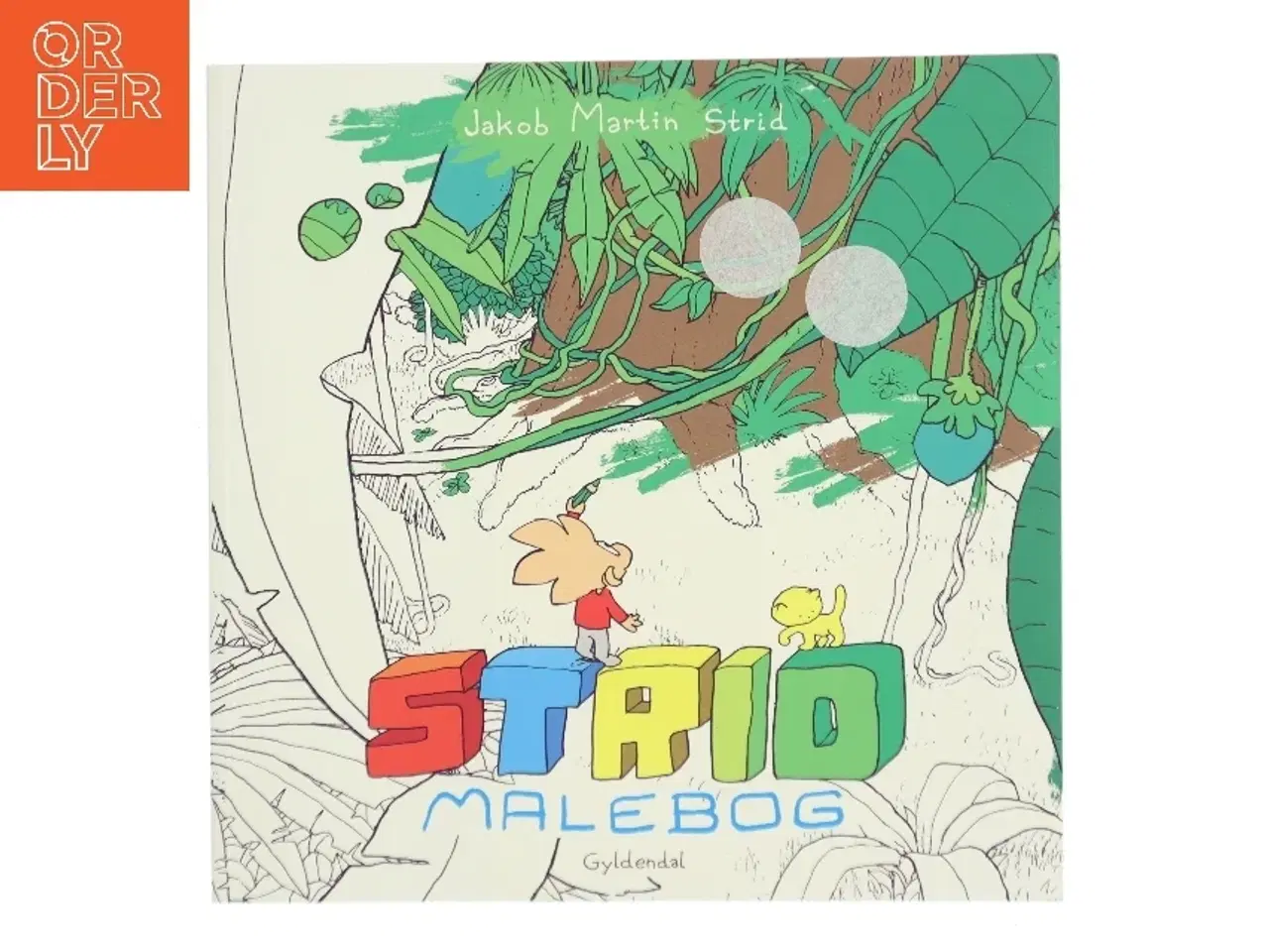 Billede 1 - Strid - malebog af Jakob Martin Strid (Bog)