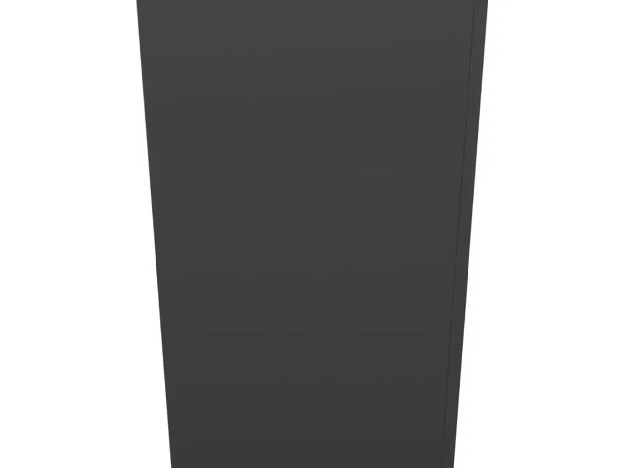 Billede 5 - Plantekrukke 45x45x75 cm stål sort