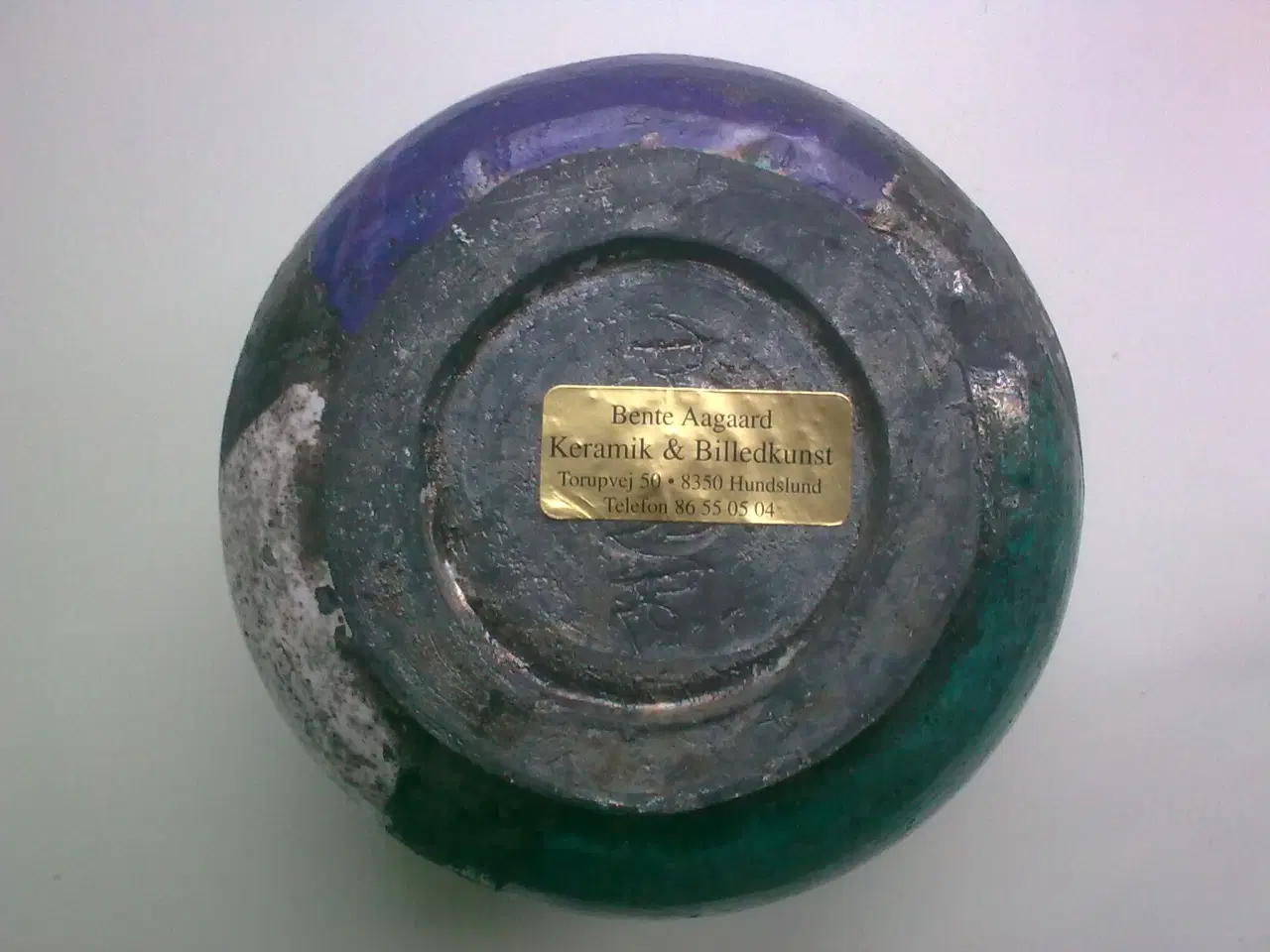 Billede 7 - Raku dansk brugskunst skål & krea keramik o.a.