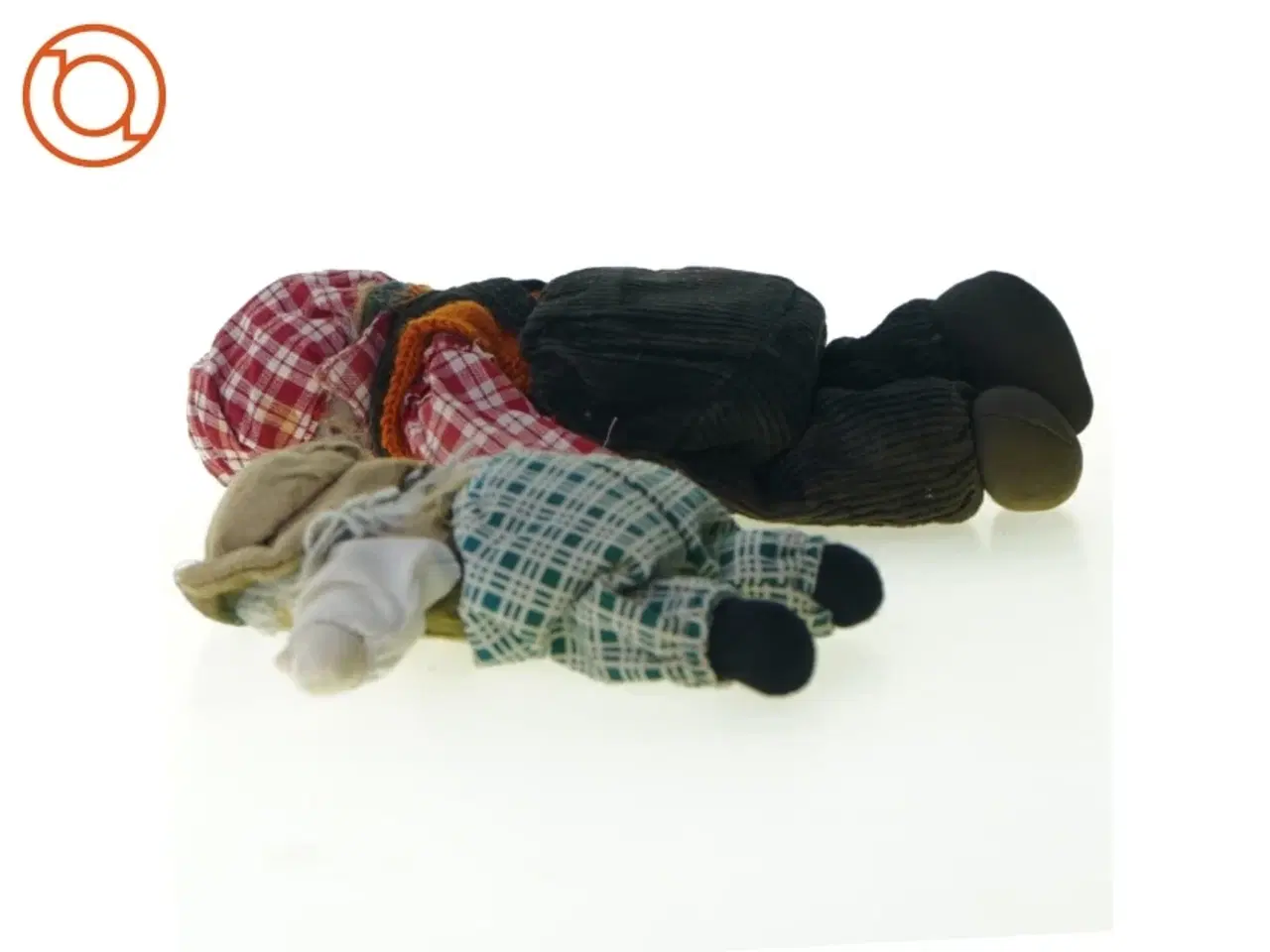 Billede 4 - To dukker (højde 23 og 15 cm).