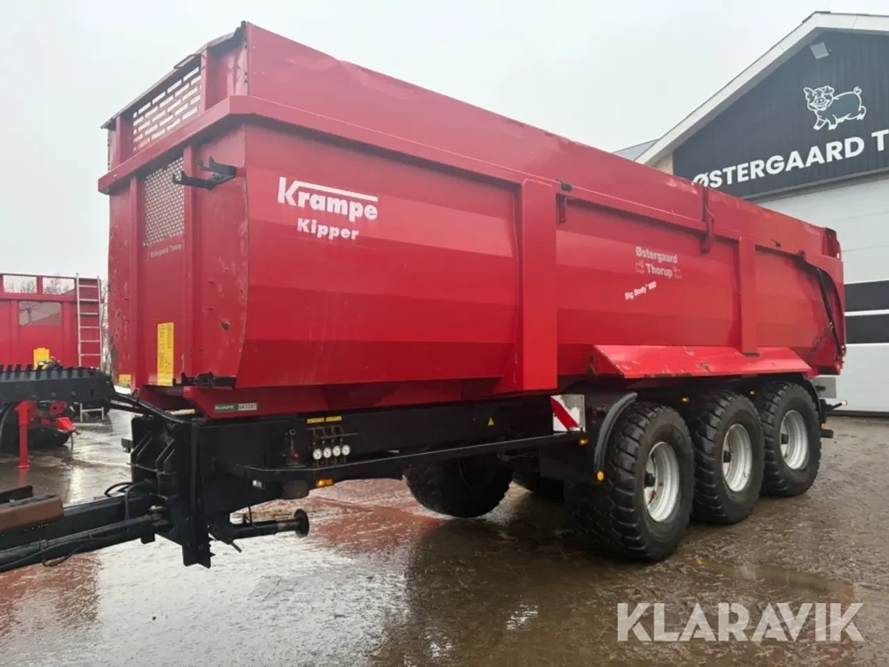 Billede 2 - Tipvogn Krampe Kipper Big Body 900