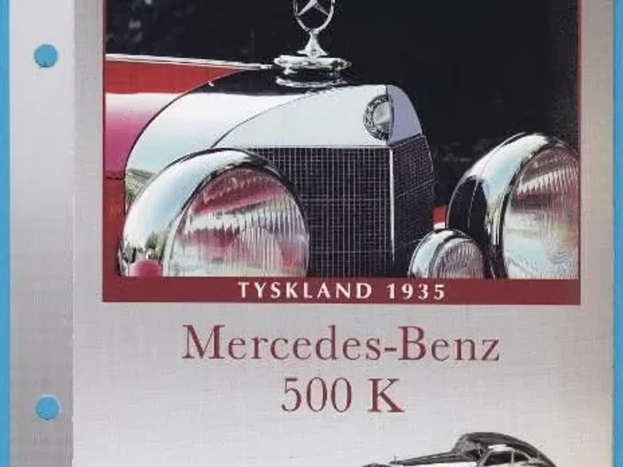 Billede 2 - Mercedes ? Benz 500K (silver car collection) 