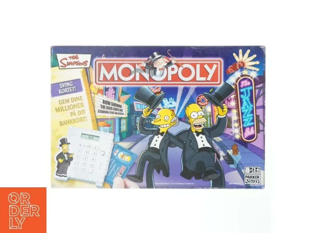 Billede 1 - Monopoly: The Simpsons Edition brætspil fra Parker (str. 40 x 26,5 cm)