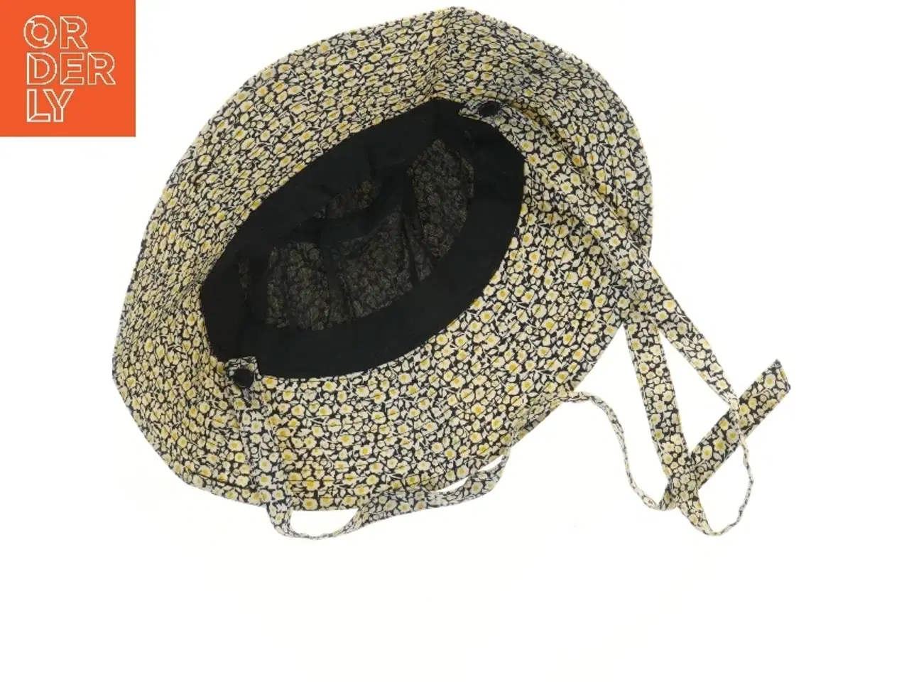 Billede 2 - Sommerhat med blomsterprint voksen (str.  38x25,5 cm)