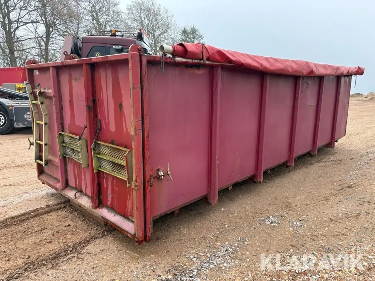 Billede 3 - Kroghejscontainer med rullepresenning