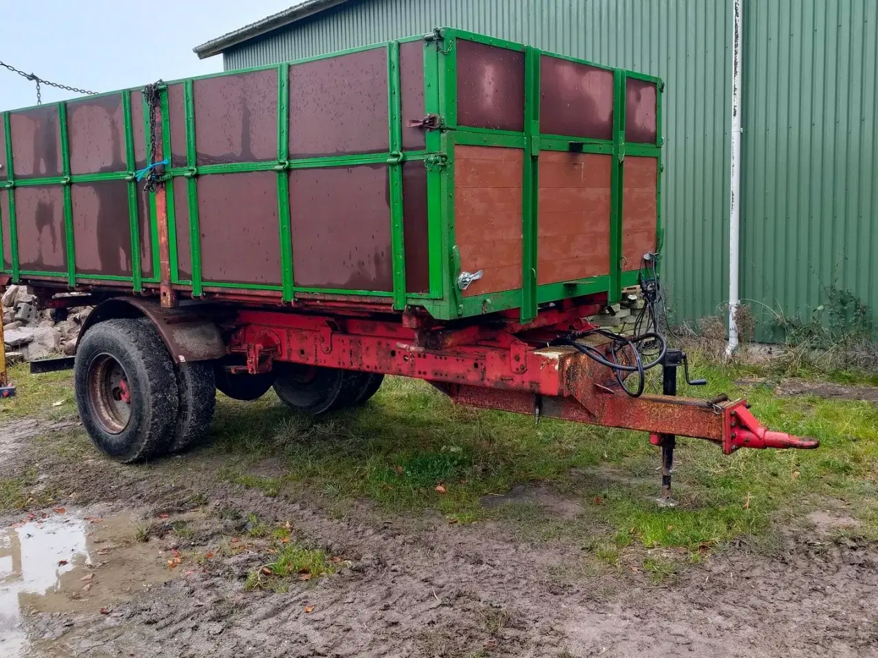 Billede 2 - - - - lastbiltipvogn 1 akslet  ca. 8-10 tons