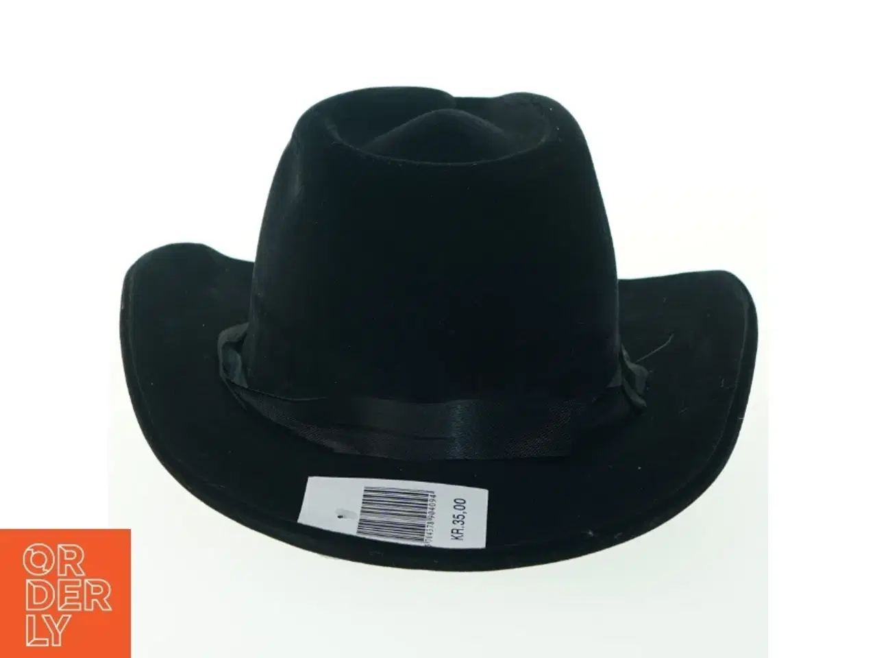 Billede 3 - Sort cowboyhat (str. Ø 30. cm)