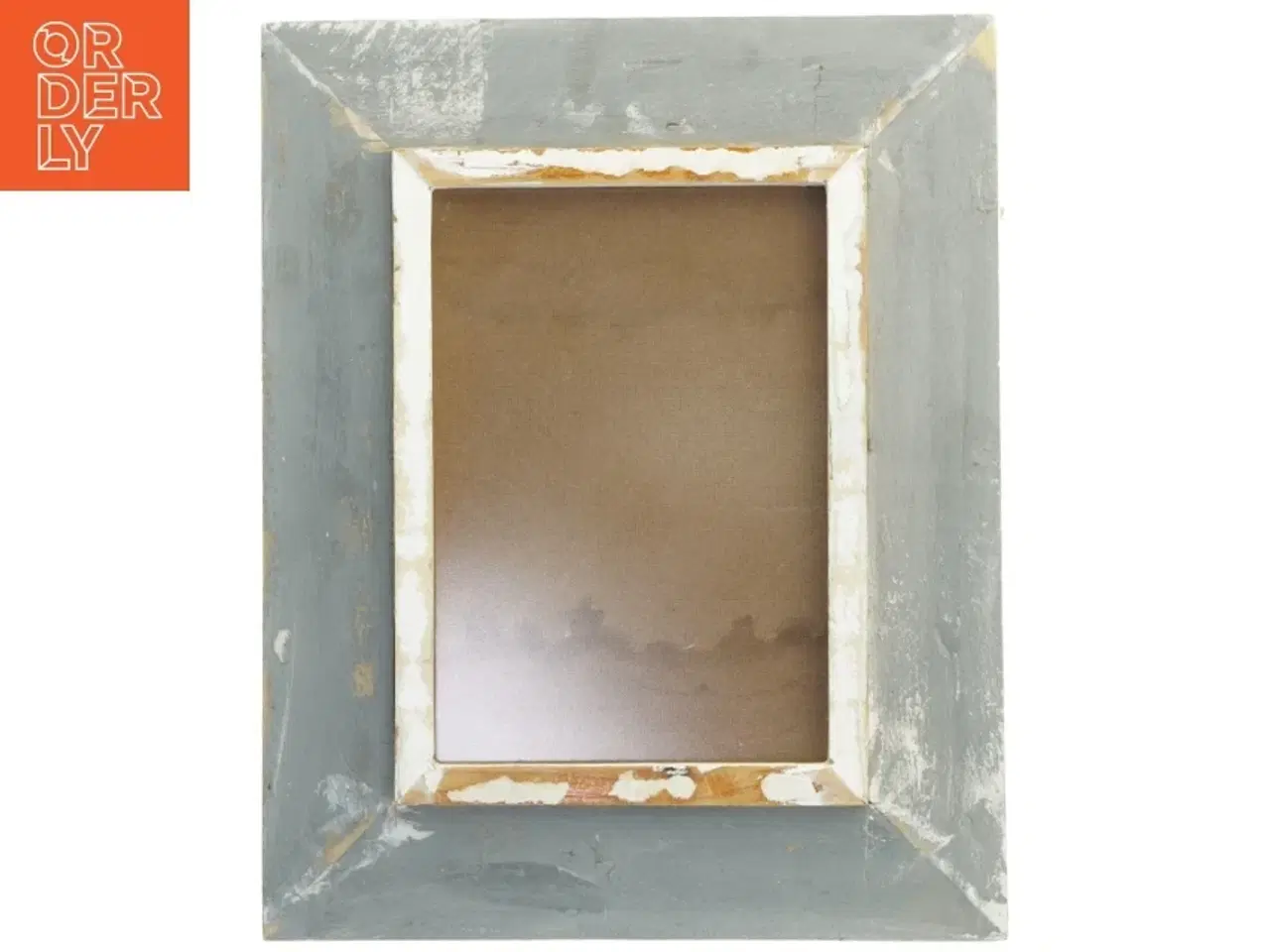 Billede 1 - Sydafrikansk vintage træramme (str. 35x43 cm)