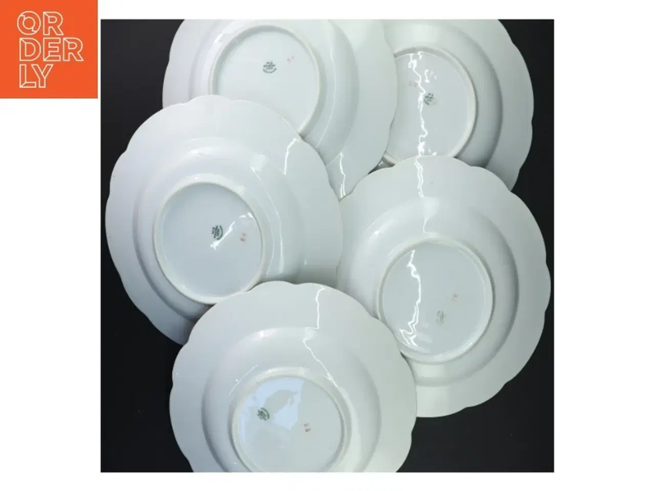 Billede 2 - Sæt af dekorative porcelænskåle (str. Ø 25x4 cm)