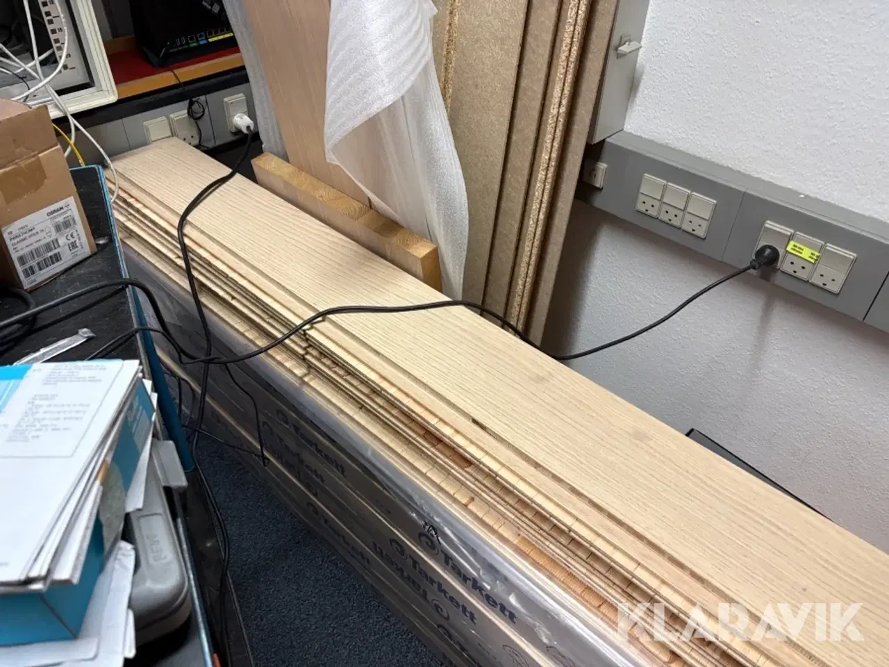 Billede 8 - Trægulv og sporplader