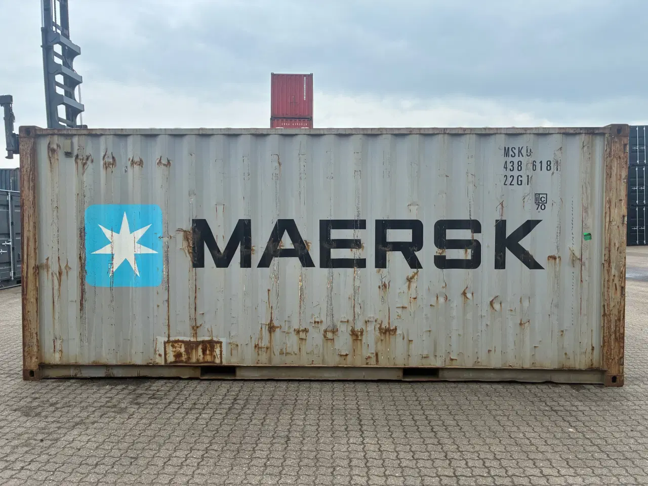 Billede 5 - Brugt 20 fods Isoleret Container-ID: MSKU 438618-1