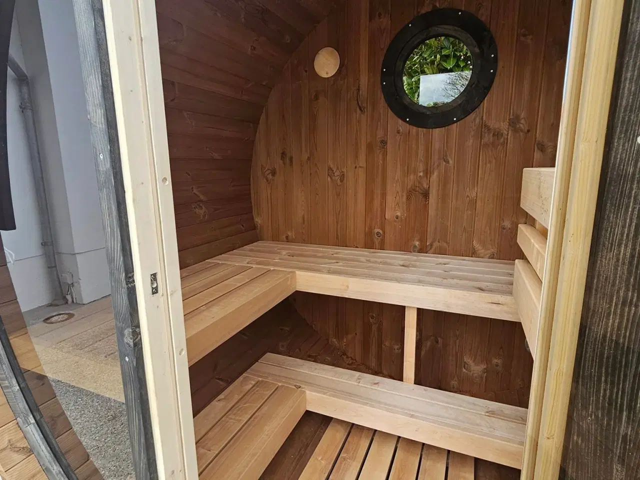 Billede 3 - Luksus 1600mm Termotræ sauna til 3-4 personer
