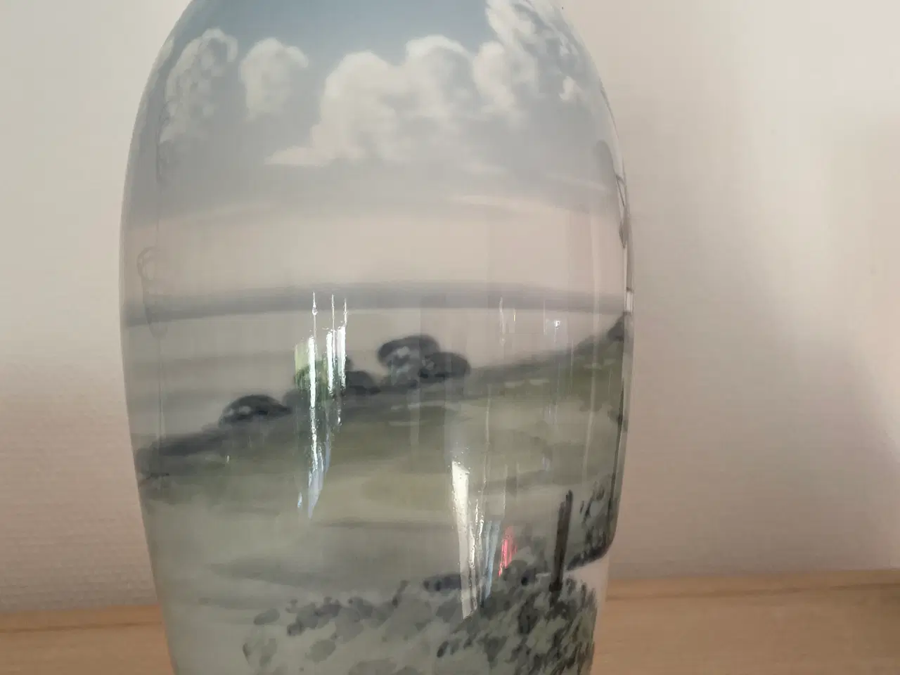 Billede 2 - Bing og Grøndahl vase med møllemotiv