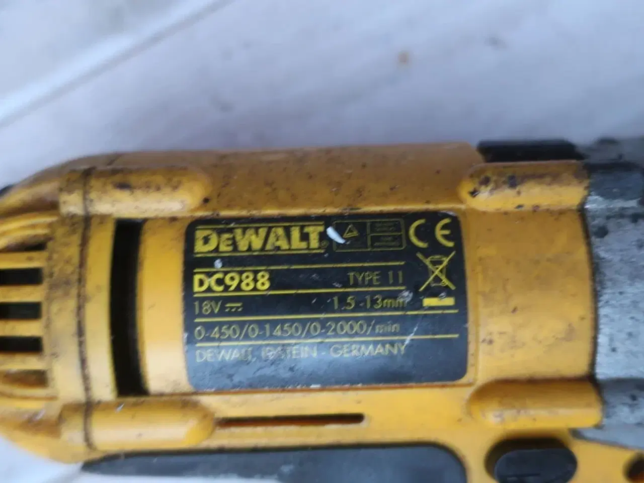 Billede 4 - Boremaskiner, vinklesliber, rundsav mv. DEWALT Model: DW904, DW980, DC988, DW936, DW919