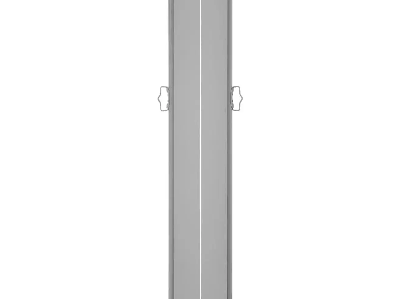 Billede 6 - Sammenrullelig sidemarkise 100 x 1000 cm sort