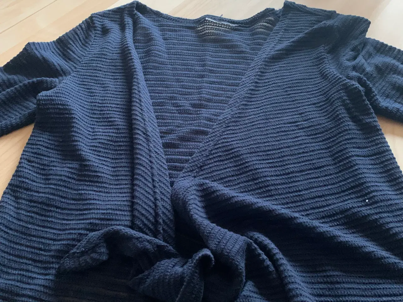 Billede 1 - Blå bolero, str. M