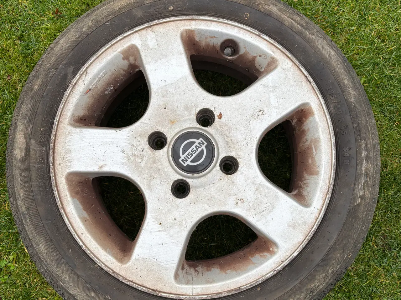Billede 1 - 185/60-R15 alufælge / 4x114,3 