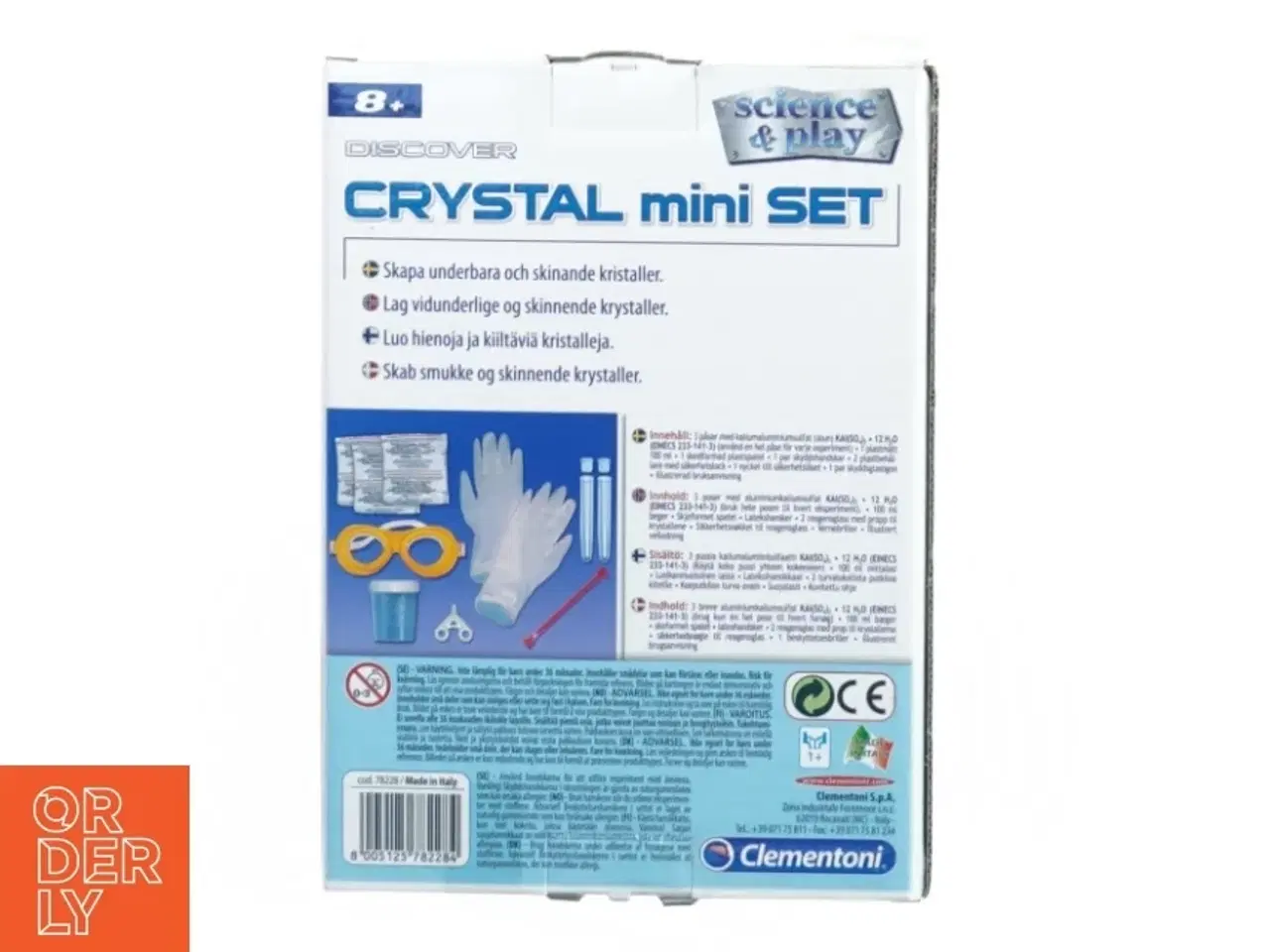 Billede 2 - Discover Crystal mini set fra Clementoni (str. 21 x 15 x 5 cm)