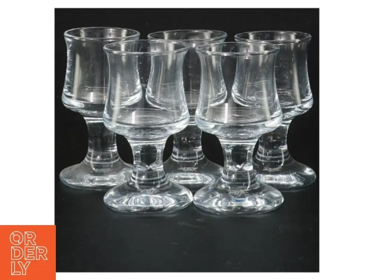 Billede 1 - Sæt af 5 glas (str. 10 cm. 5 styk)