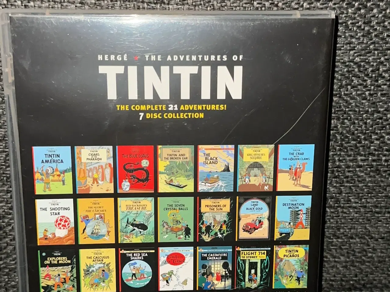 Billede 2 - TinTin dvd boks 