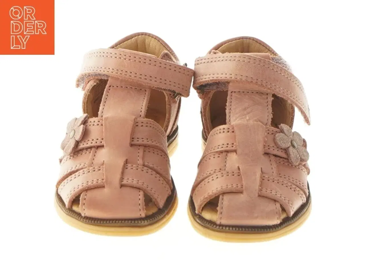 Billede 4 - Helt nye rosa sandaler med blomstermotiv fra Wheat (str. 21 )