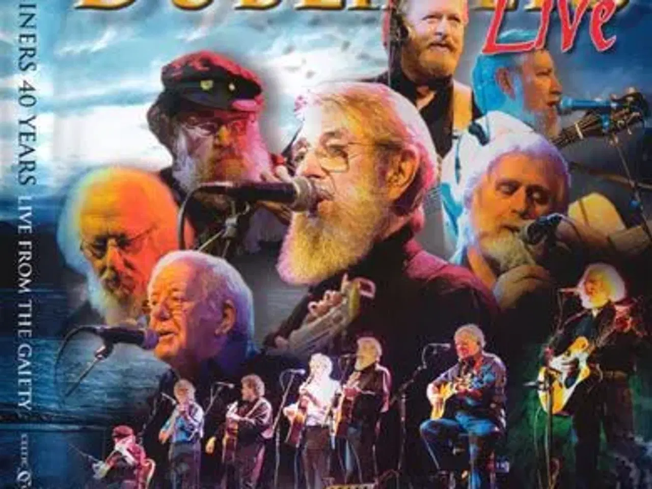 Billede 1 - The DUBLINERS ; 40 years ; Live