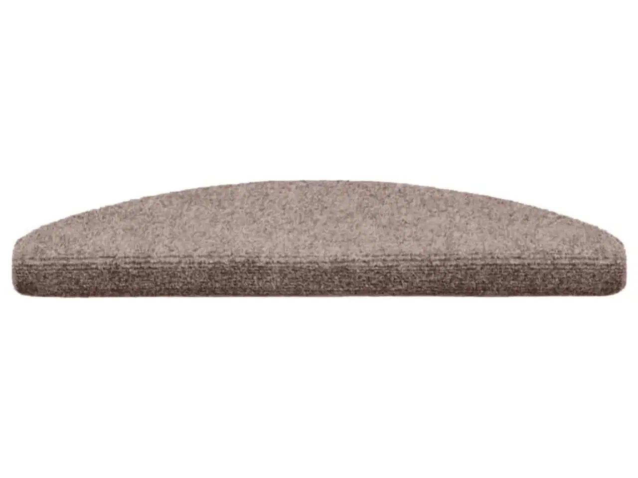 Billede 4 - Trappemåtter selvklæbende 15 stk. 65x21x4 cm lys brune halvrund store