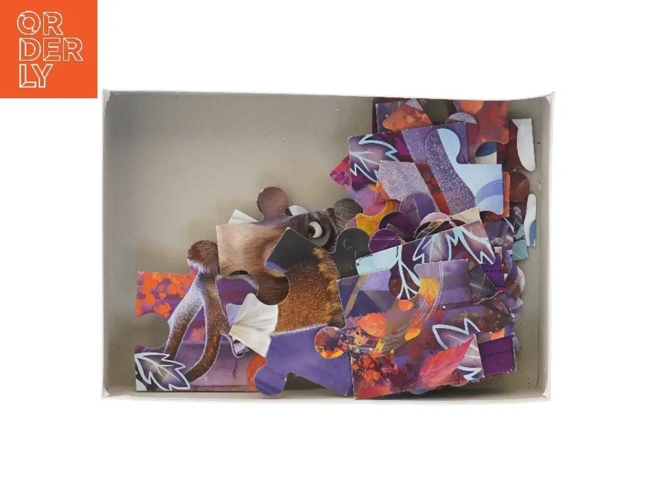 Billede 3 - Frozen II puslespil 100x70 cm fra Clementoni (str. 40 brikker 100x70 cm)