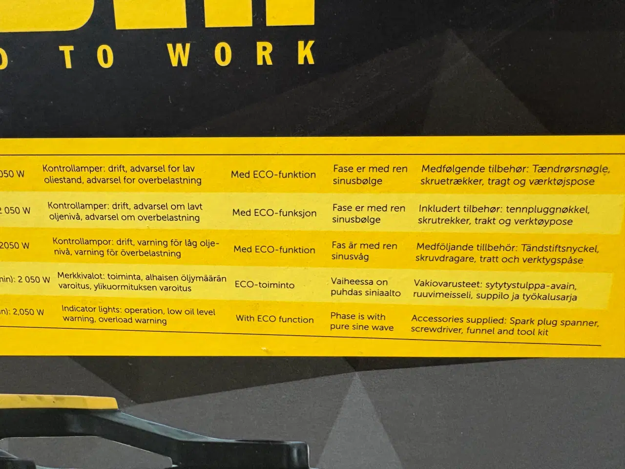 Billede 7 - Generator 2000 W Inverter Probuilder