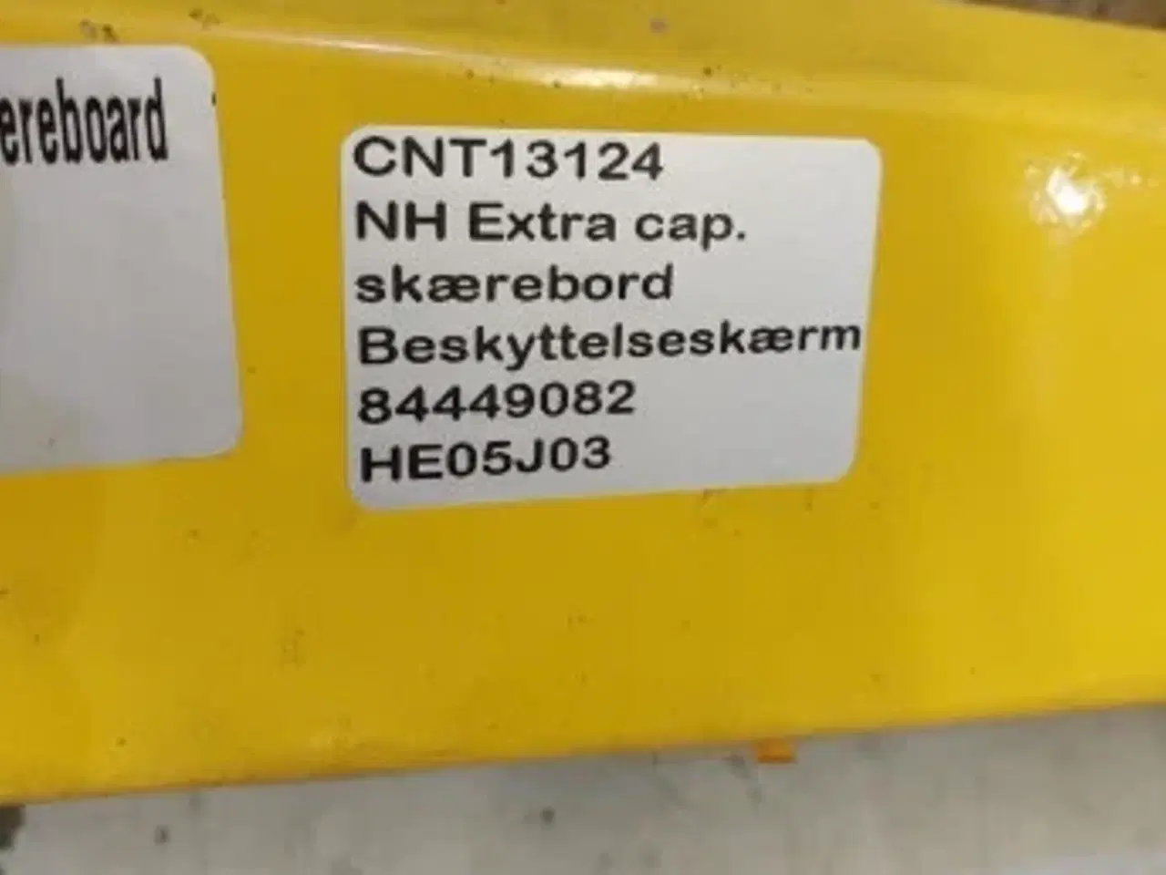 Billede 14 - New Holland Skærebord Beskyttelsesskærm 84449082