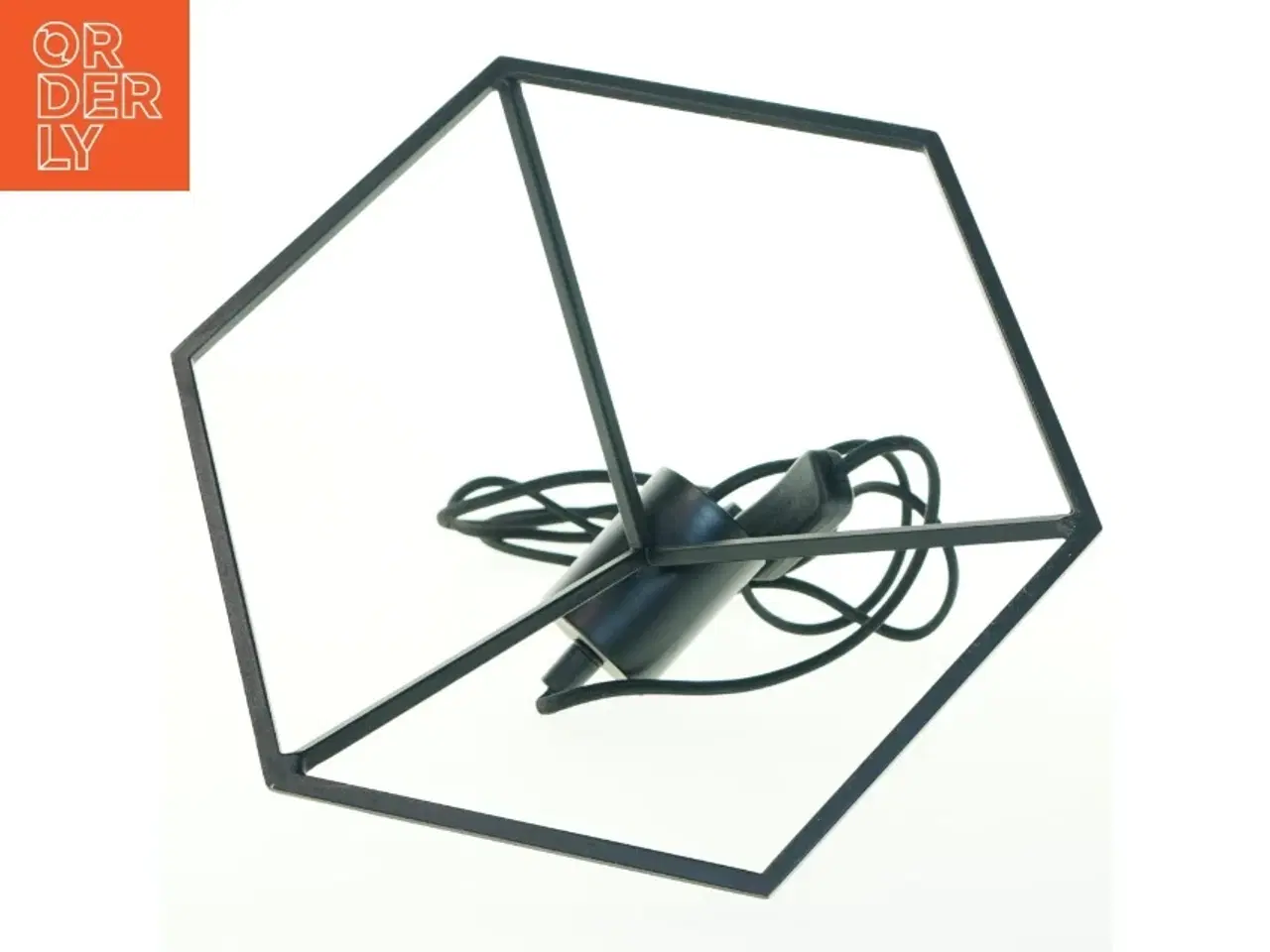Billede 2 - Geometrisk bordlampe (str. 25,5x15 cm)