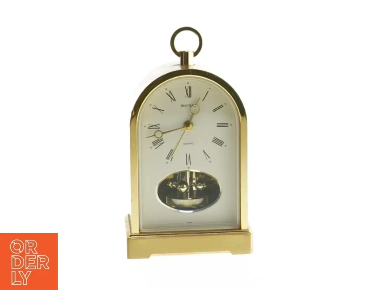 Billede 1 - Messing stolpeur (str. 16 cm)