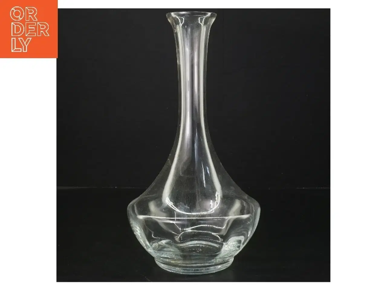 Billede 1 - Glas karaffel fra Holmegaard (str. 26x15 cm)