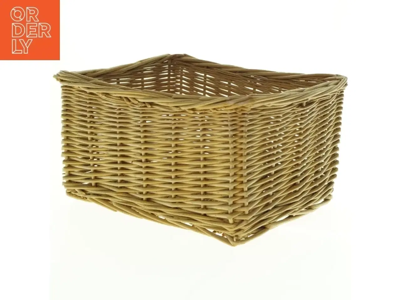 Billede 4 - Flettet opbevaringskurv (str. 20 x 15 cm)