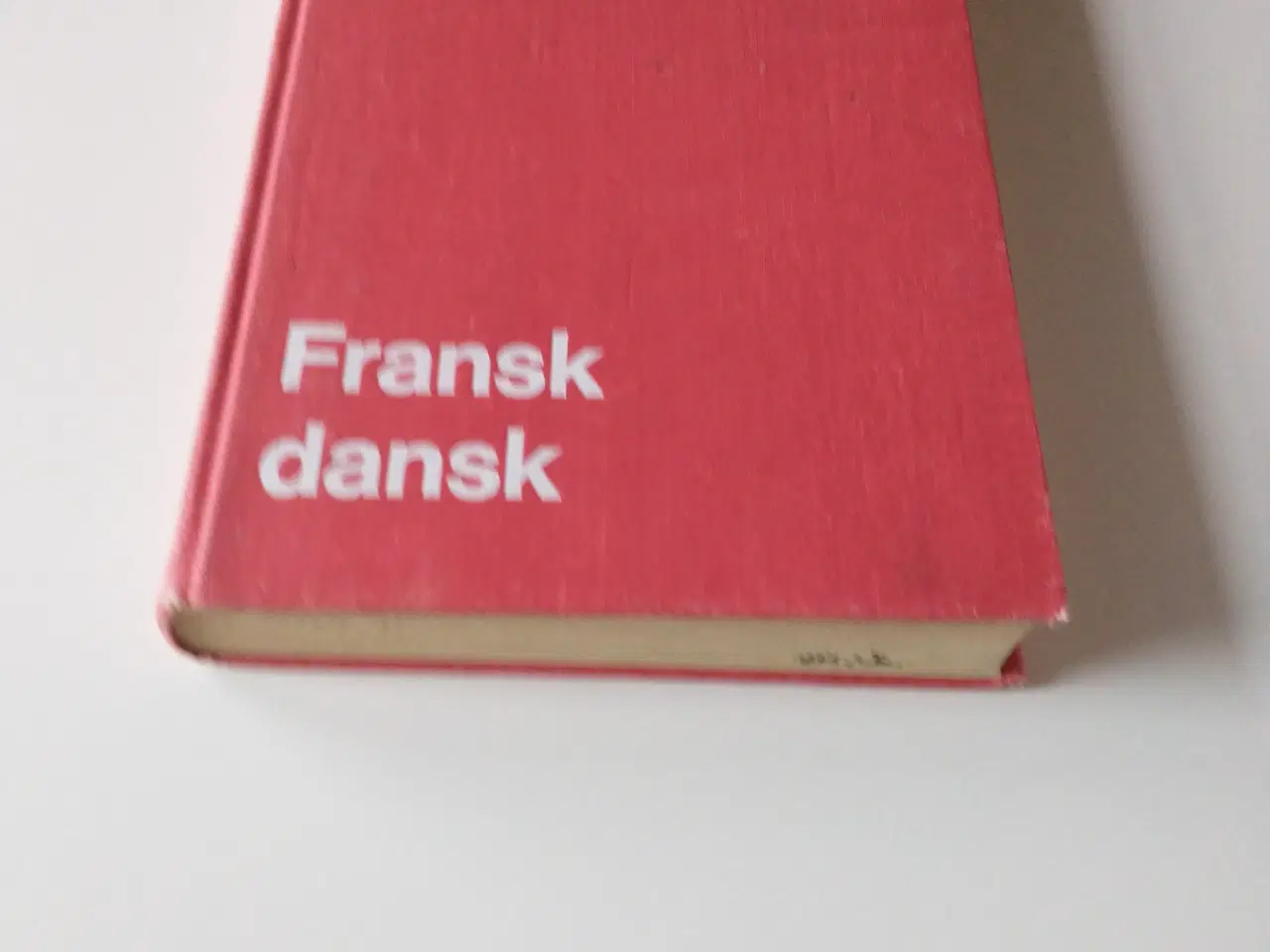 Billede 1 - Fransk-dansk ordbog (Gyldendals røde ordbøger)