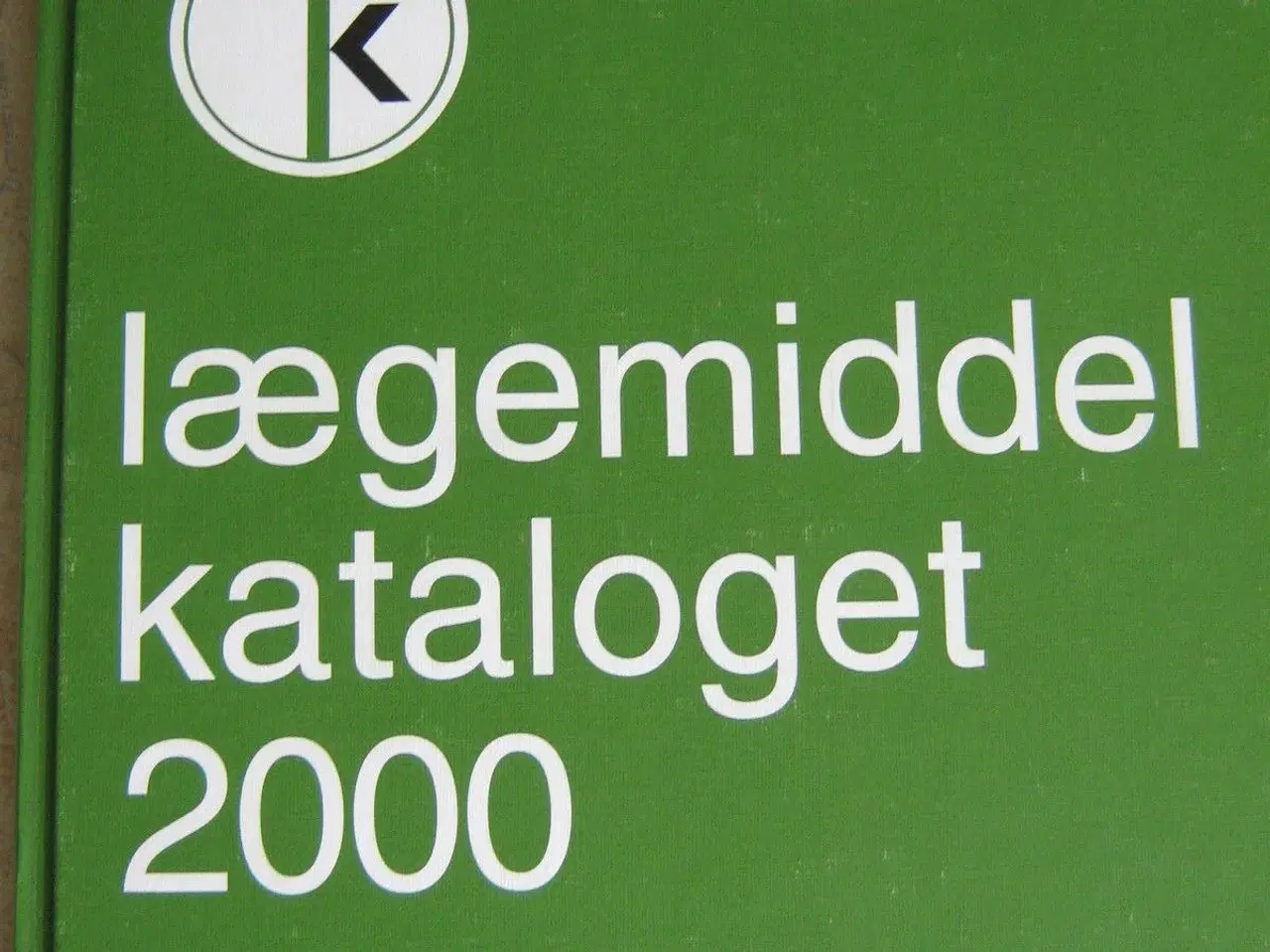 Billede 1 - Lægemiddelkataloget 2000