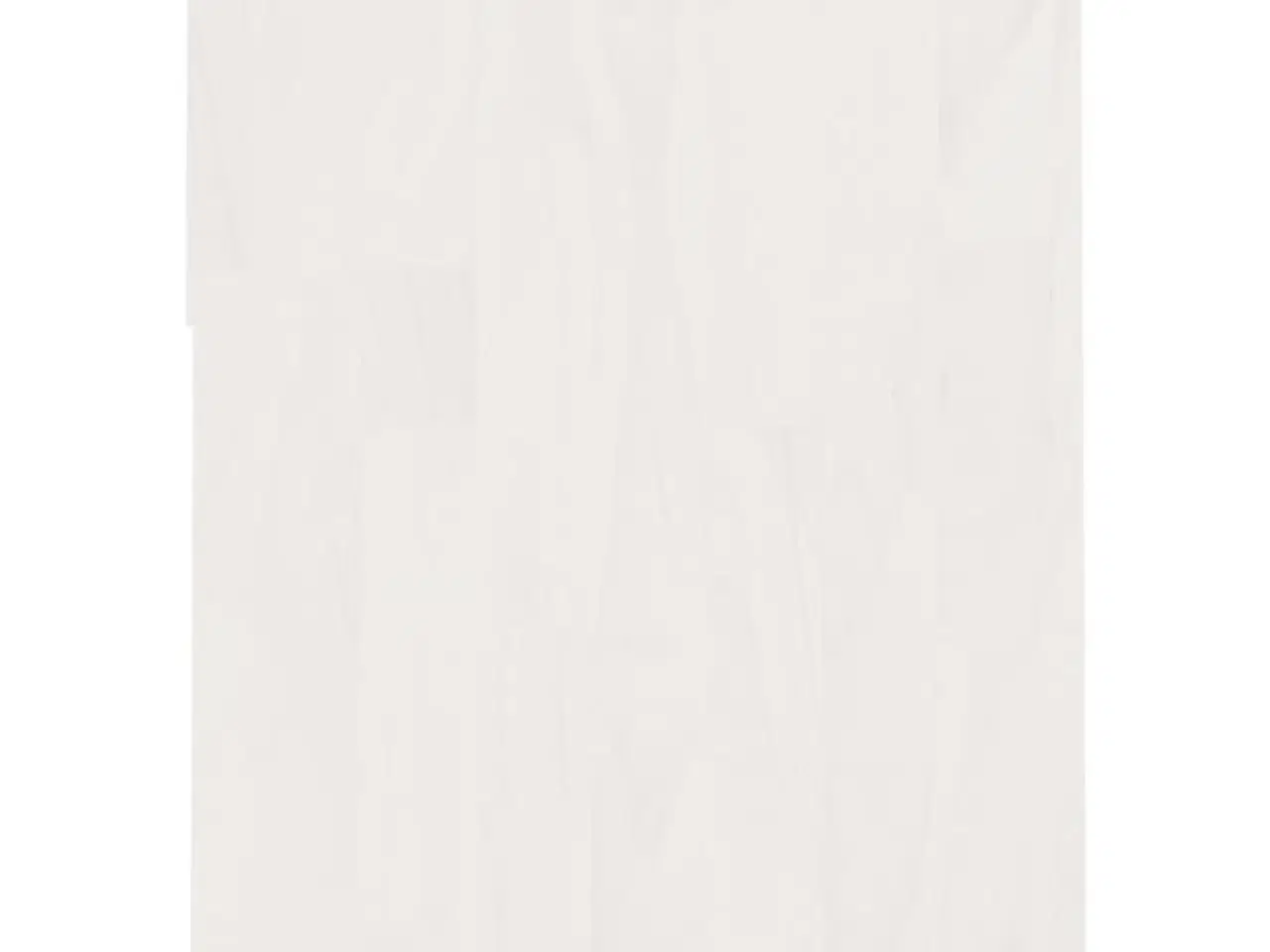 Billede 6 - Sengebord 40x31x40 cm massivt fyrretræ hvid