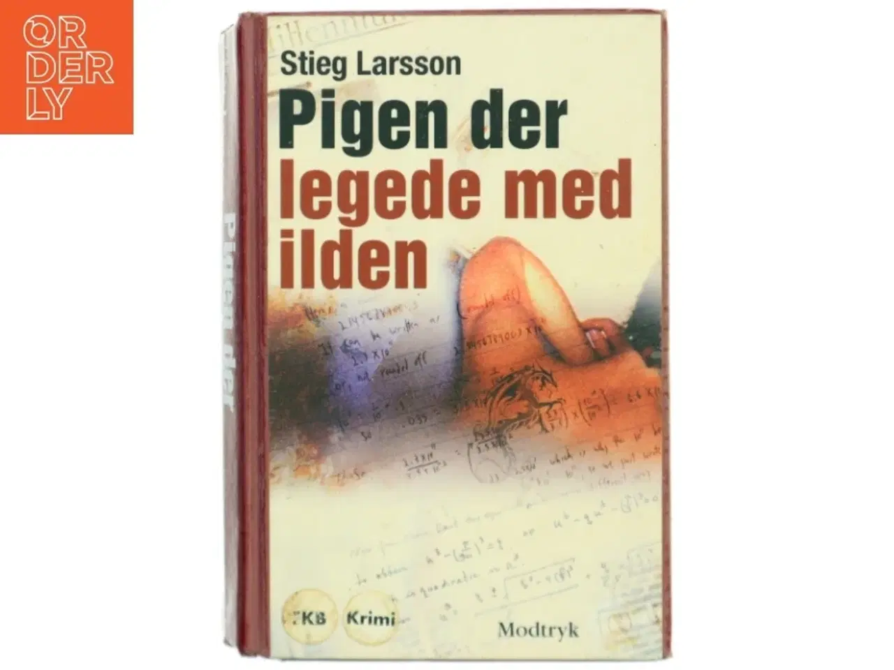 Billede 1 - Pigen der legede med ilden af Stieg Larsson fra Modtryk
